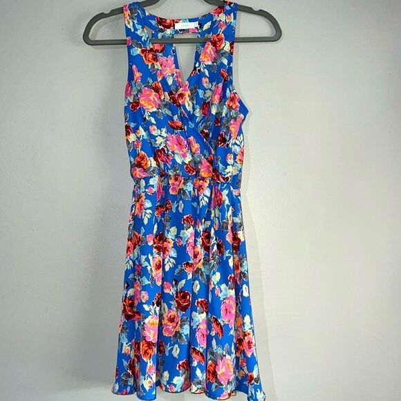 Lush Faux Wrap Dress Nordstrom Sundress - Picture 1 of 8